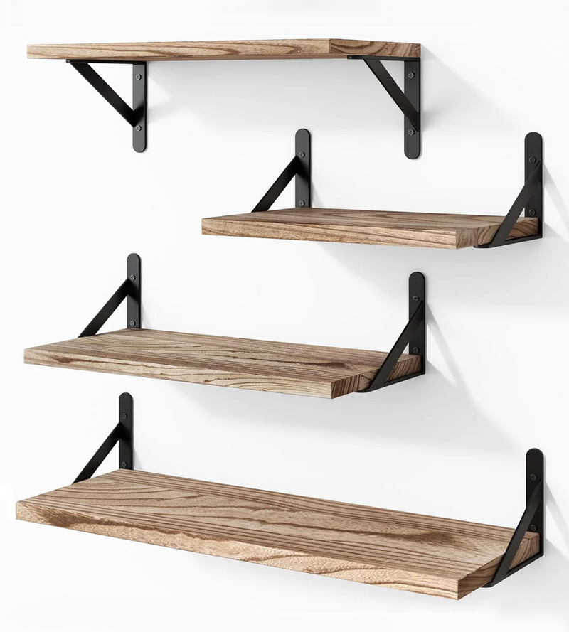 Floating Shelves, 4 Set,3 Sizes