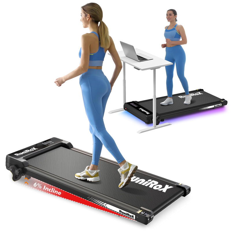 Treadmills,Compact Walking Pad with Adjustable Incline