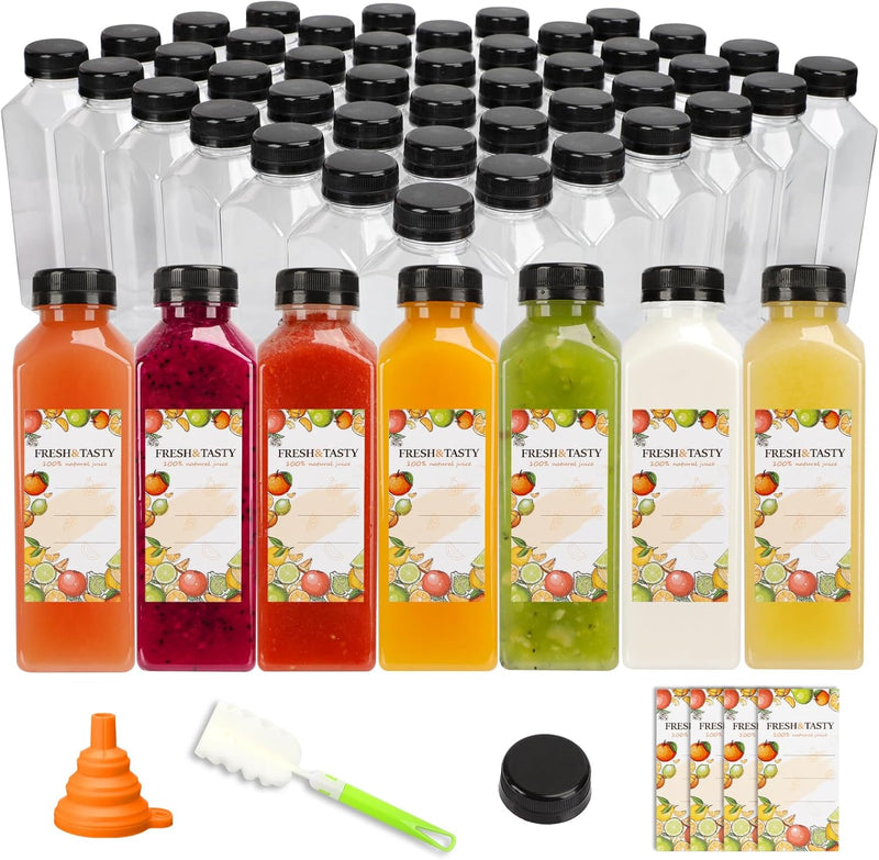 Juice Bottles,100pcs 16oz
