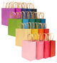 Paper Bags,Morandi color scheme,72pcs,18 Colors
