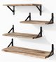 Floating Shelves, 4 Set,3 Sizes