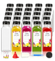 Juice Bottles,40pcs 12oz