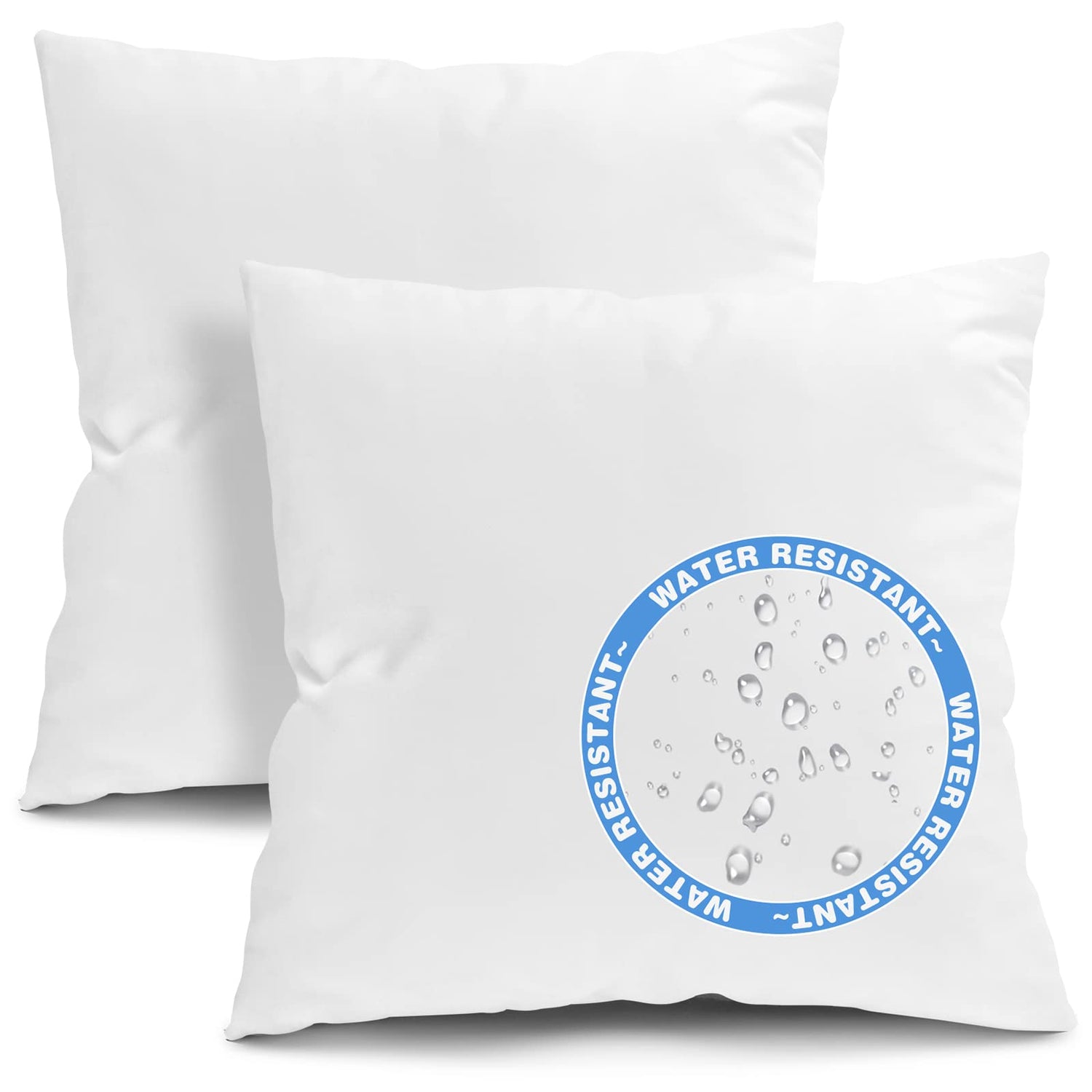 Pillow Inner,20x20 Inch Outdoor Pillow Inserts (4-Pack),White