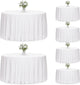 Table Cloths,White,6 Pack,120 Inch