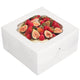 Paper Box,20-Piece Professional Cake Boxes with Window - 12x12x6 Inch Bakery Containers