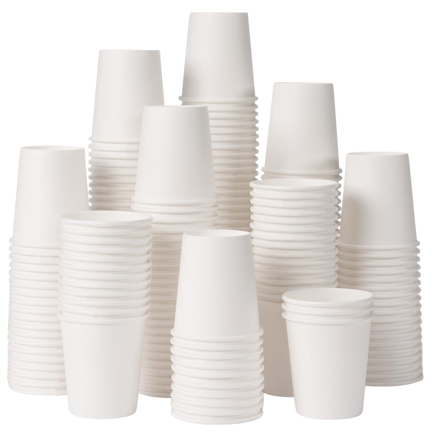 Dixie Cups,200 Pack 3 oz Disposable Paper Cups, White