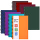 Notebooks & Notepads,8pcs A5 Hardcover Spiral Notebook, 160 Pages, 5.5x8.5in