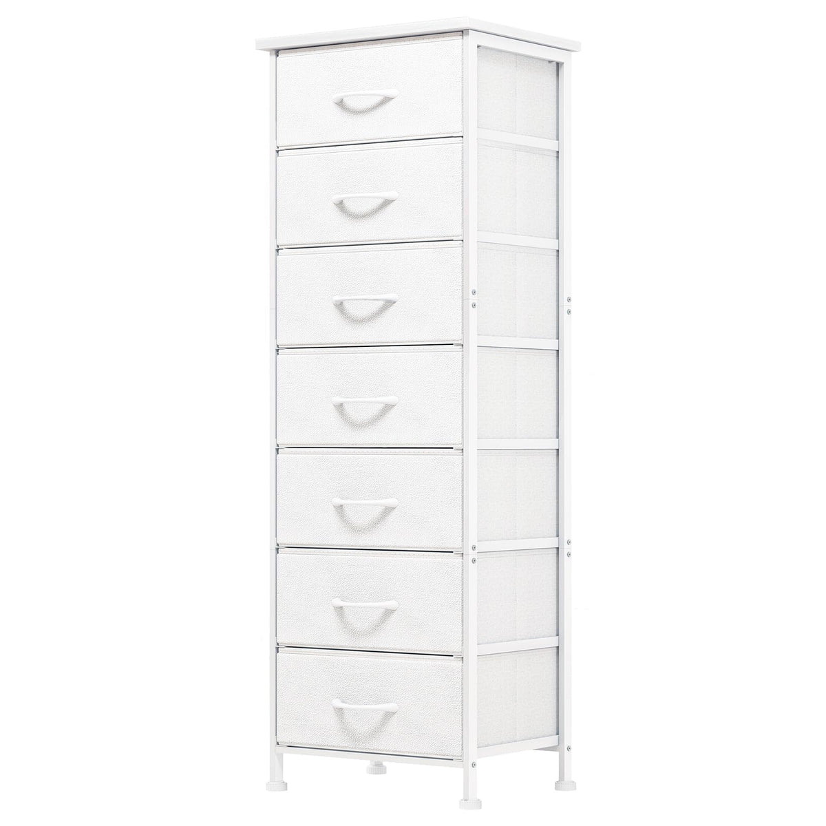 Storage Cabinets & Lockers,Tall Fabric Dresser with 7 Drawers