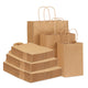 Paper Bag,105-Pack Assorted Size Kraft Paper Bags (8/10/12.6 Inch)