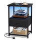 Nightstands,Night Stand with Charging Station