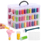 Plastic Storage,3-Tier Diamond Painting Storage Kit with 150 Slots