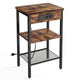 Storage Cabinets & Lockers,3-Tier Charging Side Table