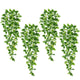 Artificial Flora,Set of 4 Artificial Hanging Plants (3.6FT Each)