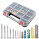 Hardware Tools,370 Piece Plastic Drywall Anchor Kit with Screws  5 Size