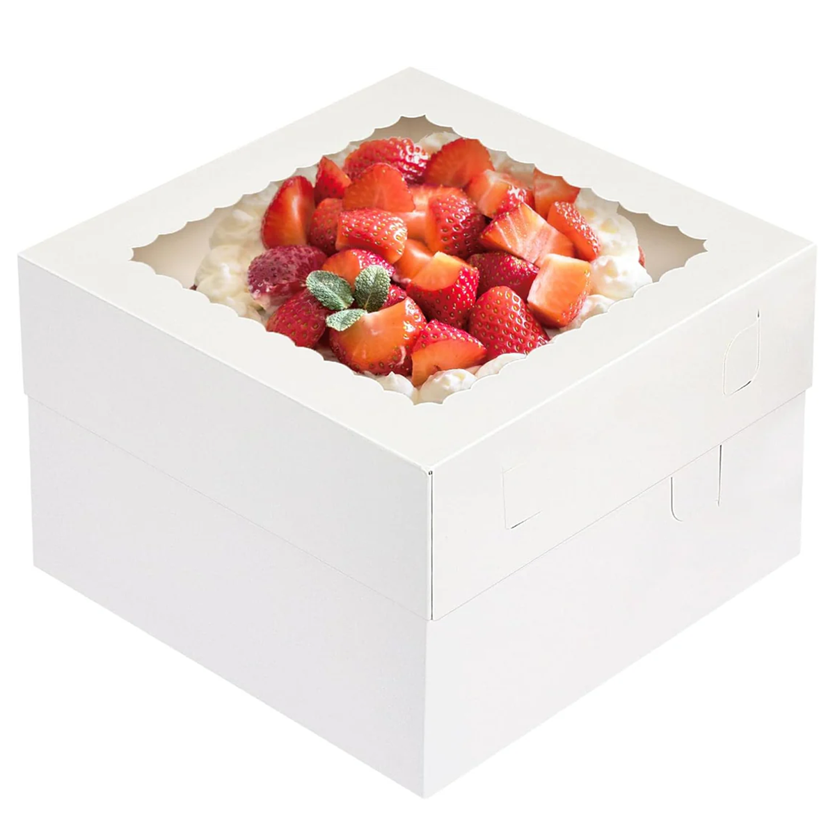 Paper Box,White,15pcs,12*12*8 Inch