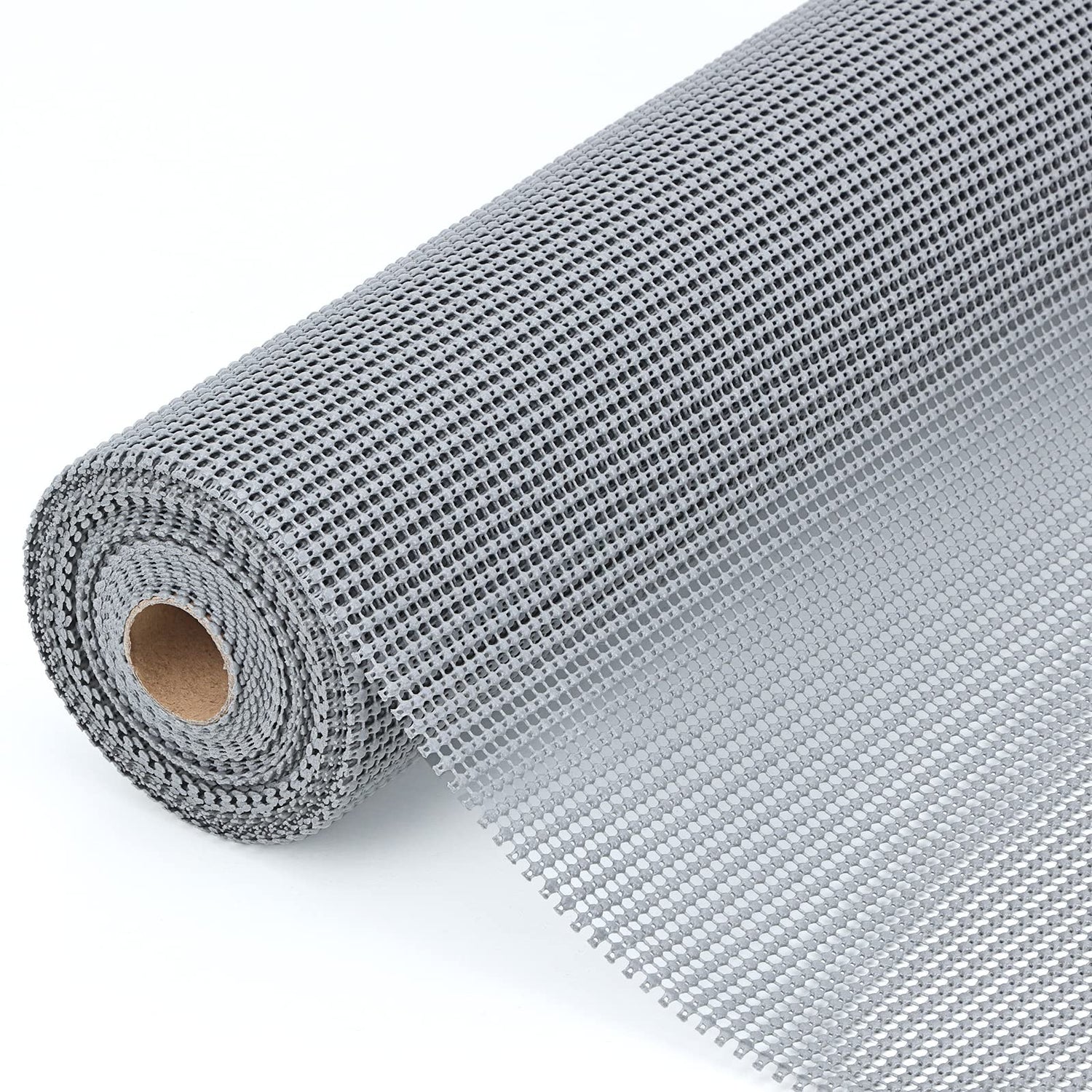 Drawer Mat,Grip Shelf Liner 17 Inch x 25 Feet(Gray)