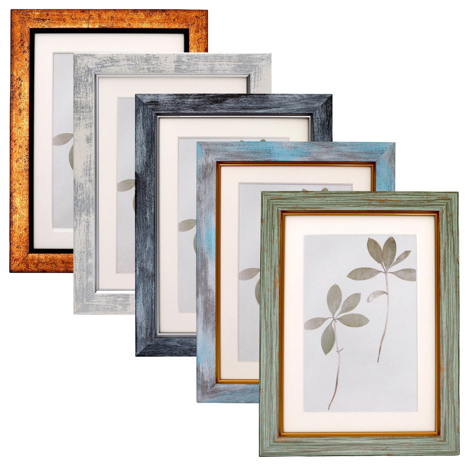 Plastic Picture Frame,5x7 Picture Frame Set of 5