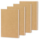 Drawing Book,4 Pack Blank Hardcover Notebooks, 120 Sheets Sketch Book (100gsm 5.6"x8.3") for Office