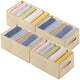 Acrylic Shelf Divider,4-Pack Foldable Closet Organizers with Reinforced Boards
